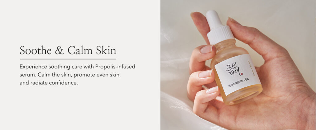Beauty of Joseon Glow Serum Soothe Calms Skin Beauty of Joseon Glow Serum: Propolis + Niacinamide