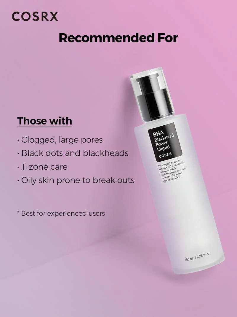 COSRX BHA Blackhead Power Liquid Recommended Skin Concerns COSRX BHA Blackhead Power Liquid