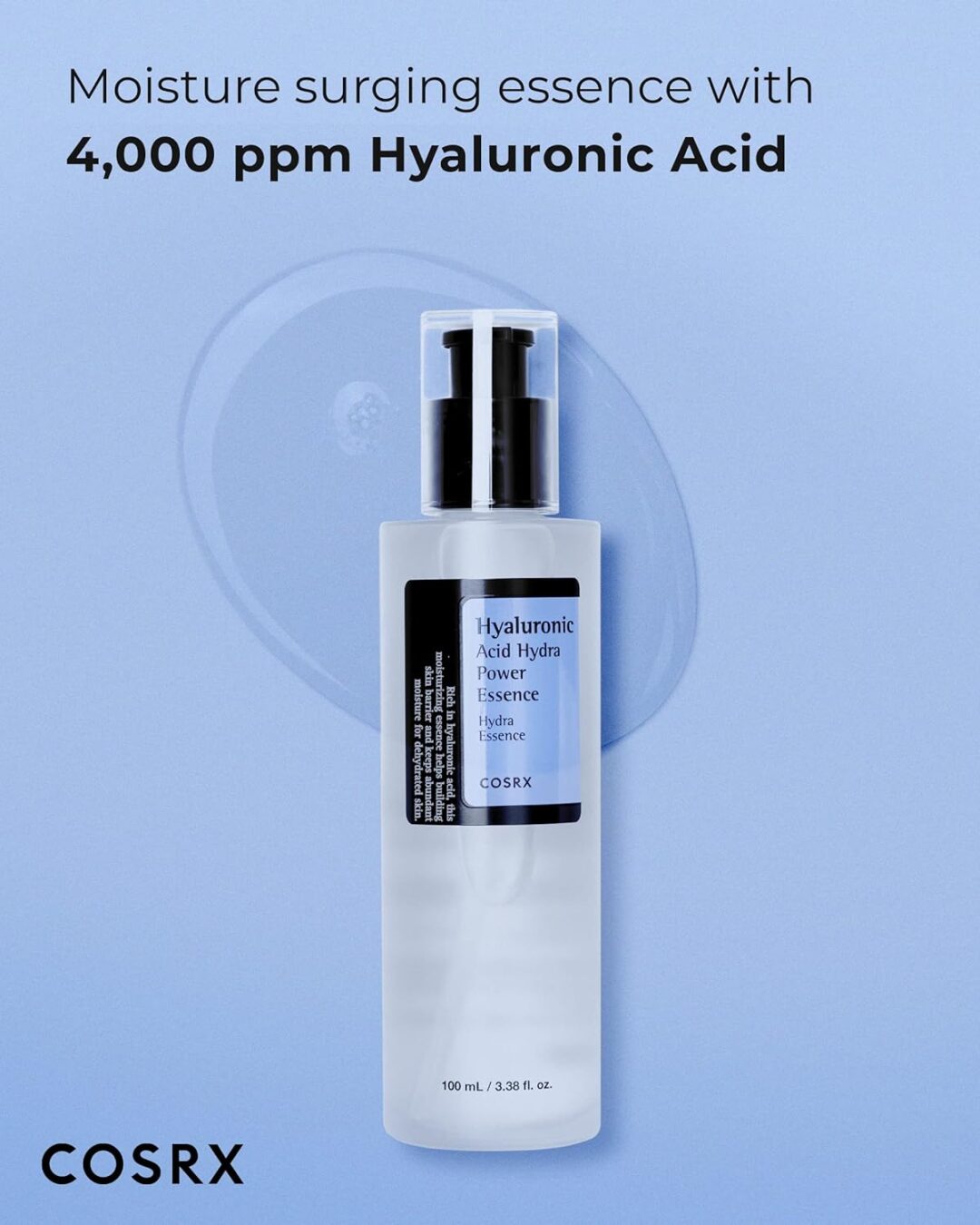 COSRX Hyaluronic Acid Hydra Power Essence Moisture Surging Essence Photo COSRX Hyaluronic Acid Hydra Power Essence