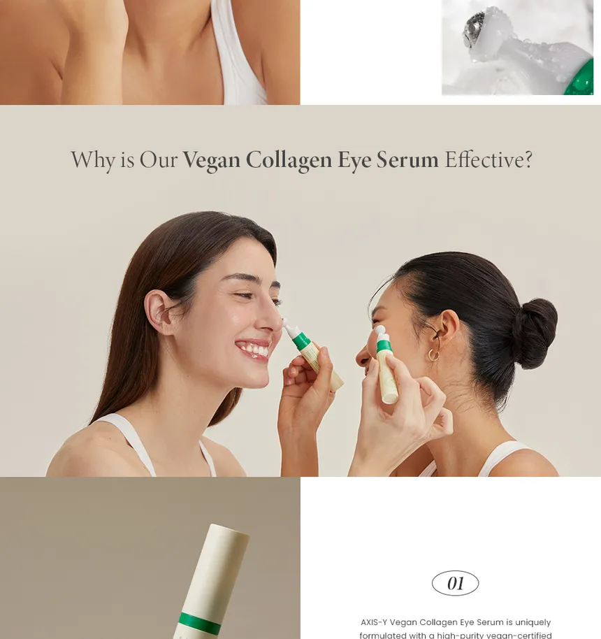 AXIS Y Vegan Collagen Eye Serum Why Vegan Collagen Eye Serum is Effective 1 AXIS-Y Vegan Collagen Eye Serum