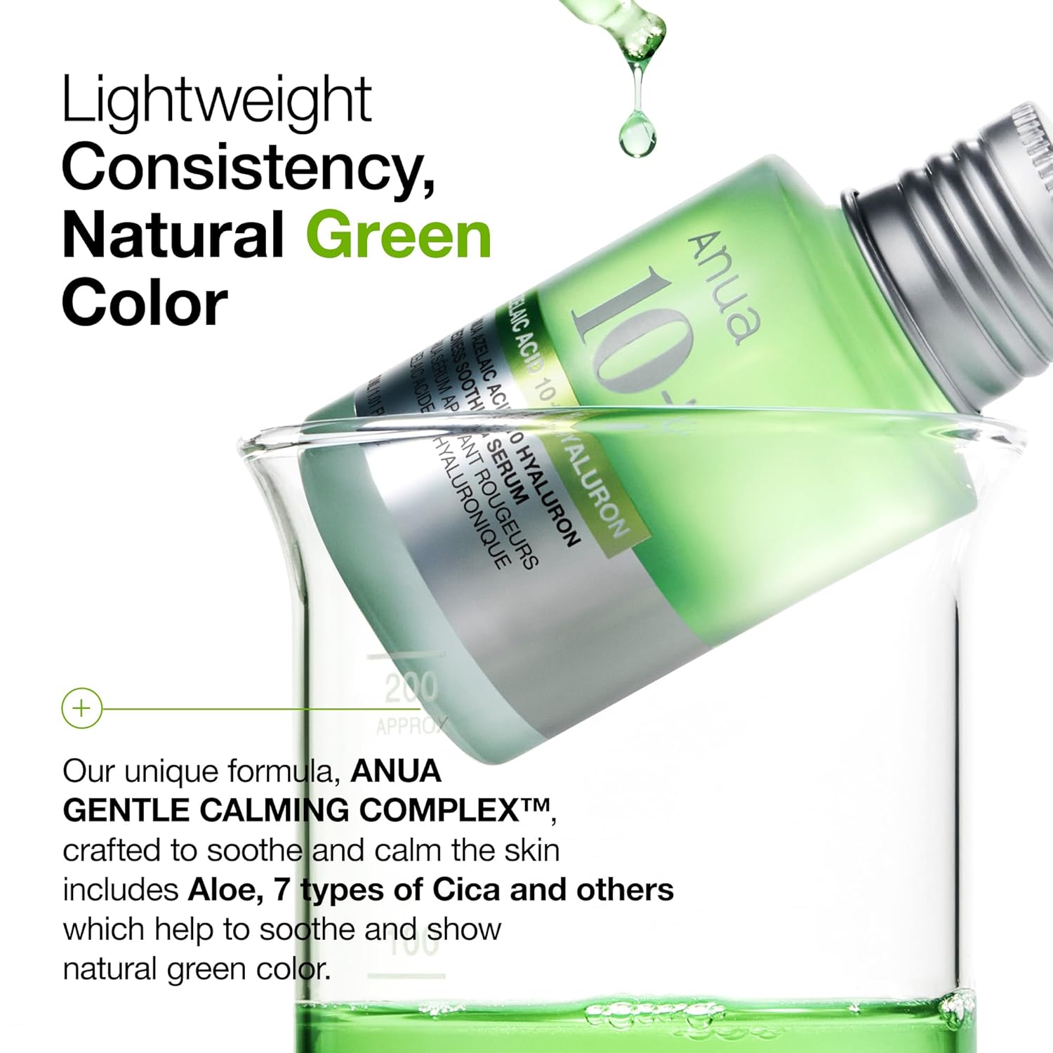 ANUA Azelaic Acid 10 Hyaluron Redness Soothing Serum - Image 5