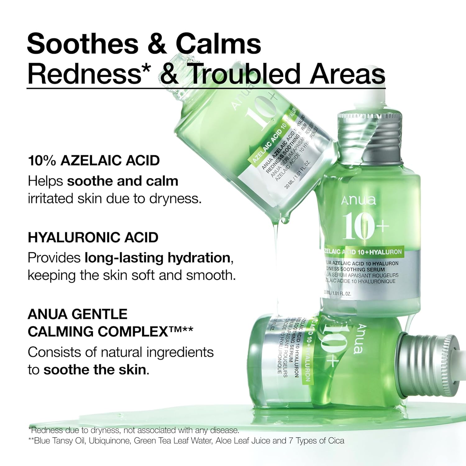 ANUA Azelaic Acid 10 Hyaluron Redness Soothing Serum - Image 4