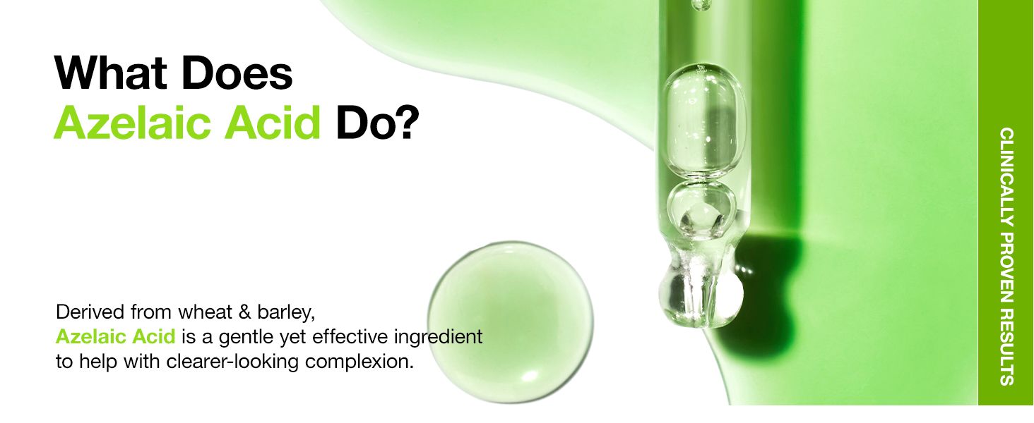 ANUA Azelaic Acid 10 Hyaluron Redness Soothing Serum What does Azelaic Acid Do ANUA Azelaic Acid 10 Hyaluron Redness Soothing Serum