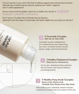 Haruharu Wonder Black Rice Probiotics Barrier Essence Ingredients Haruharu Wonder Black Rice Probiotics Barrier Essence