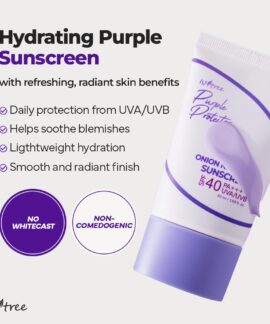 ISNTREE Onion Newpair Sunscreen SPF 40 PA Overview 2 ISNTREE Onion Newpair Sunscreen SPF 40 PA+++