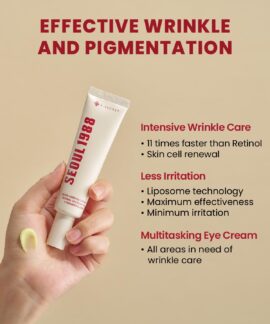 K SECRET SEOUL 1988 Eye Cream Retinal Liposome 4 Fermented Bean Effective Wrinkle and Pigmentation K-SECRET SEOUL 1988 Eye Cream : Retinal Liposome 4% + Fermented Bean