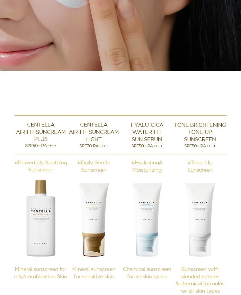 SKIN1004 Madagascar Centella Air Fit Suncream Light SPF 30 PA Photo 14 SKIN1004 Madagascar Centella Air-Fit Suncream Light SPF 30 PA++++