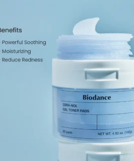 Biodance Cera nol Gel Toner Pads Benefits Biodance Cera-nol Gel Toner Pads