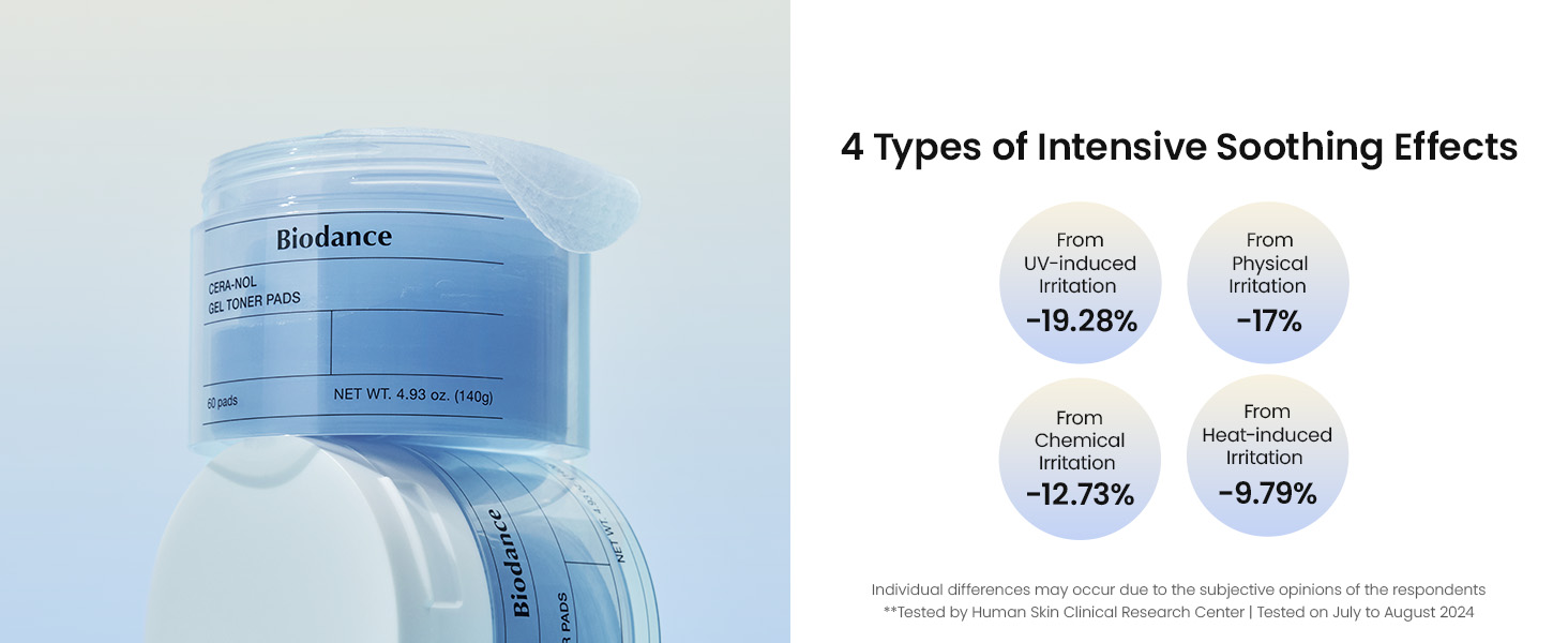 Biodance Cera nol Gel Toner Pads Overview 3 Biodance Cera-nol Gel Toner Pads