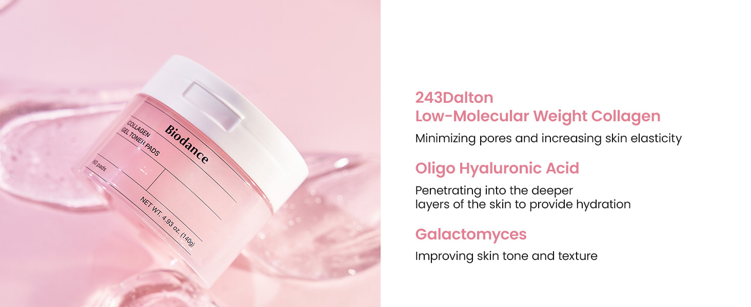 Biodance Collagen Gel Toner Pads Overview 5 Biodance Collagen Gel Toner Pads