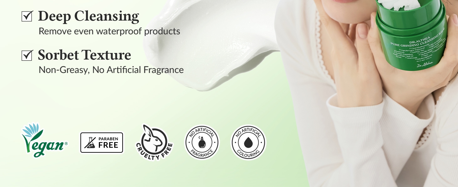 Dr. Althea Pure Grinding Cleansing Balm Overview Large 2 Dr. Althea Pure Grinding Cleansing Balm