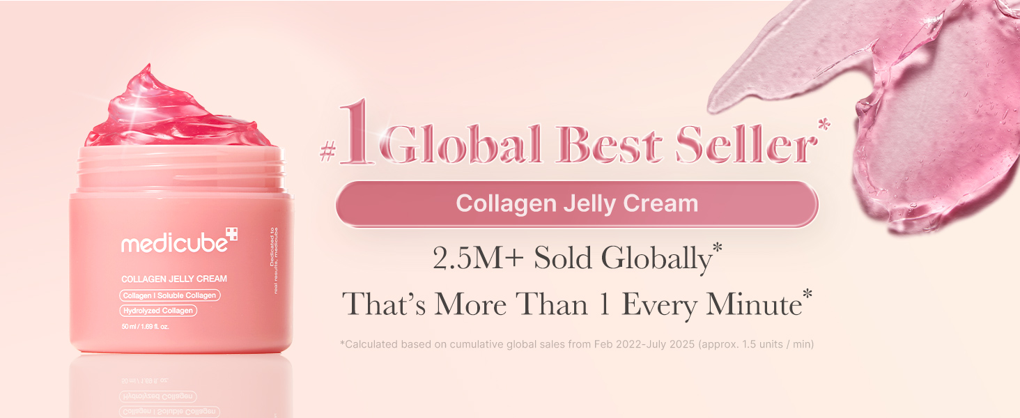 medicube Collagen Jelly Cream Global Best Seller medicube Collagen Jelly Cream