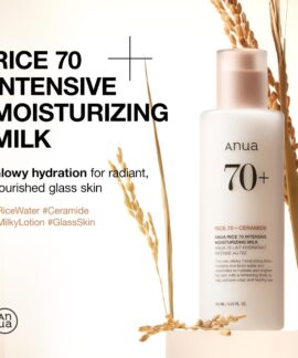 ANUA Rice 70 Intensive Moisturizing Milk Glowy Hydration ANUA Rice 70 Intensive Moisturizing Milk