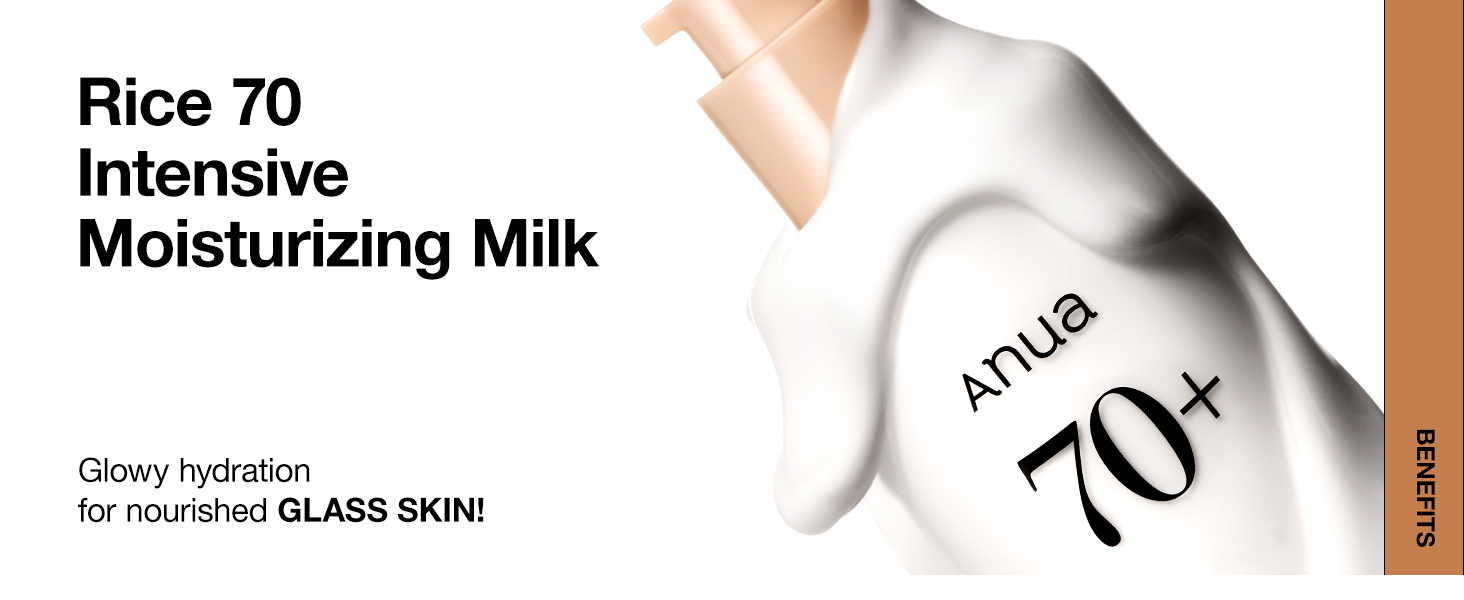 ANUA Rice 70 Intensive Moisturizing Milk Overview 2 ANUA Rice 70 Intensive Moisturizing Milk