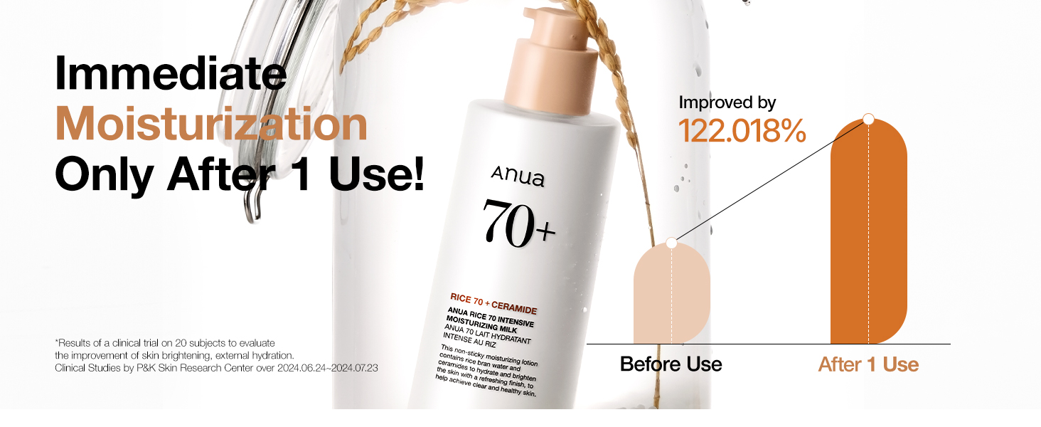 ANUA Rice 70 Intensive Moisturizing Milk Overview 9 ANUA Rice 70 Intensive Moisturizing Milk
