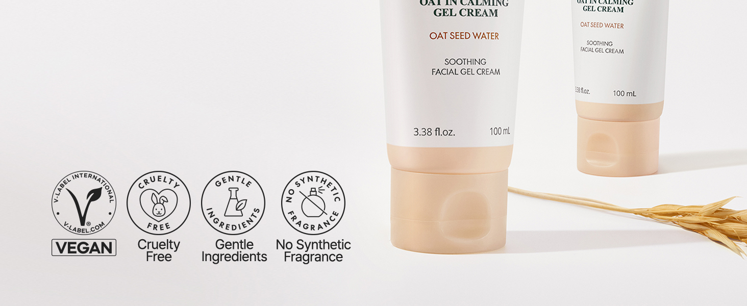 Purito Oat In Calming Gel Cream Overview 2 Purito Oat In Calming Gel Cream