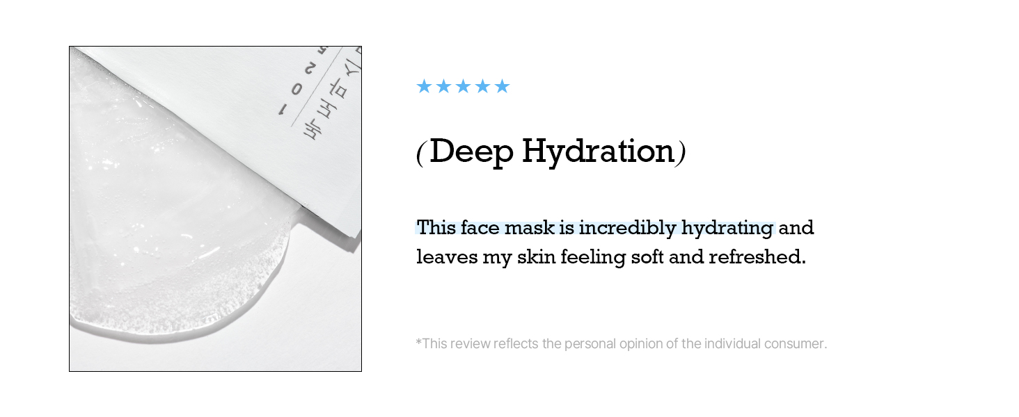 Round Lab 1025 Dokdo Hydrating Water Gel Mask Overview 5 Round Lab 1025 Dokdo Hydrating Water Gel Mask