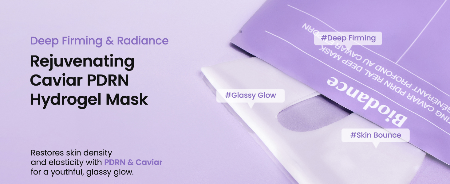 Biodance Rejuvenating Caviar PDRN Real Deep Mask Overview 1 Biodance Rejuvenating Caviar PDRN Real Deep Mask