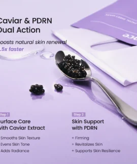 Biodance Rejuvenating Caviar PDRN Real Deep Mask Step 1 and Step 2 Biodance Rejuvenating Caviar PDRN Real Deep Mask