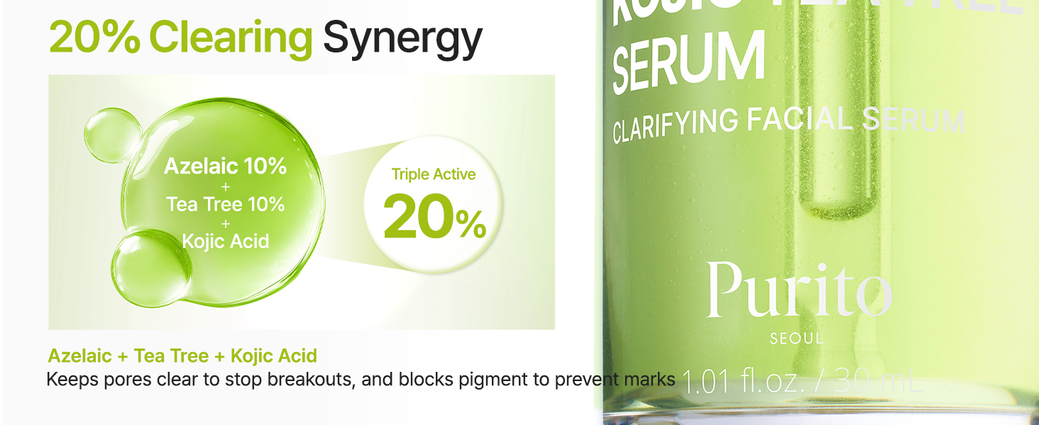 Purito Azelaic Acid 10 Kojic Tea Tree Serum Overview 5 Purito Azelaic Acid 10 Kojic Tea Tree Serum