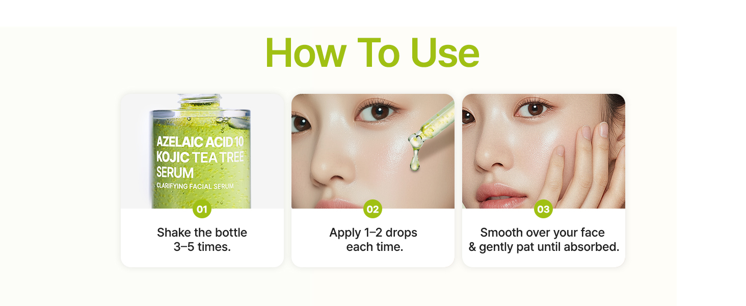 Purito Azelaic Acid 10 Kojic Tea Tree Serum Overview 8 Purito Azelaic Acid 10 Kojic Tea Tree Serum