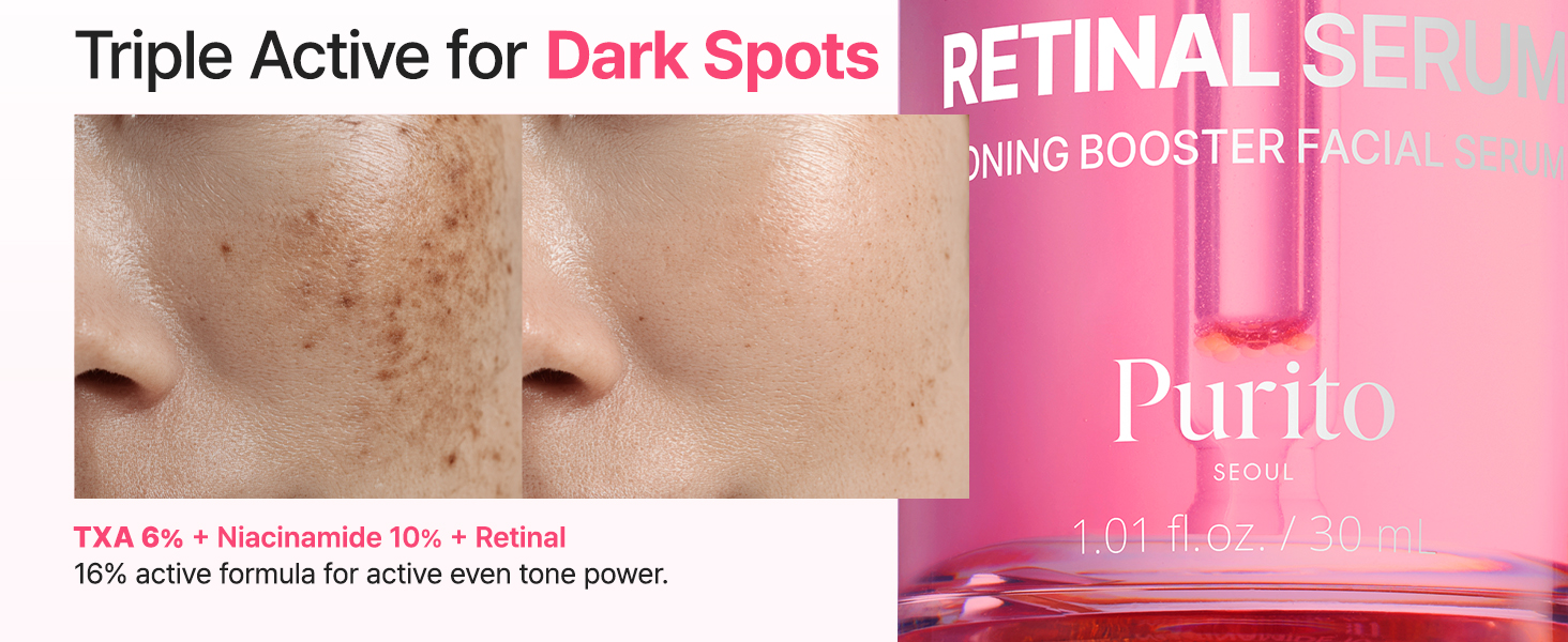 Purito TXA 6 Niacinamide 10 Retinal Serum Overview 4 Purito TXA 6 Niacinamide 10 Retinal Serum